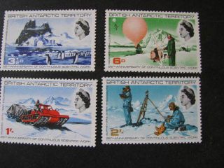 British Antarctic Territory Stamp Set Scott 20 - 23