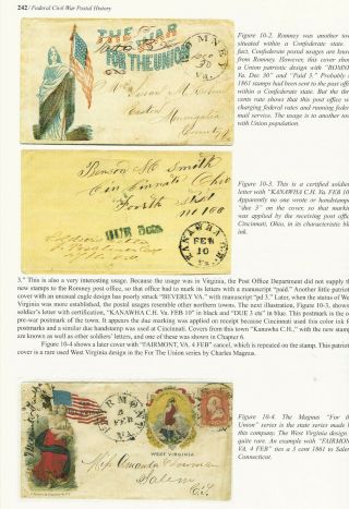 Federal Civil War Postal History,  by James W.  Milgram,  autographed 5