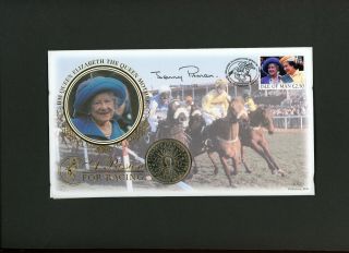 1998 A Passion For Racing Signed Jenny Pitman Obe Benham Coin First Day Cover