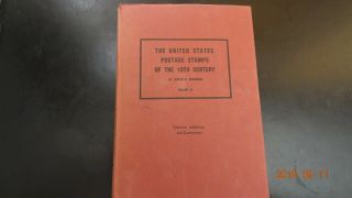 (rf) The United States Postage Stamps Of The 19th Century Vol Iii Hardcover 1967