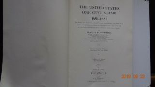 (RF) The United States 1c Stamp of 1851 - 1857 First Edition Vol 1 1938 Ashbrook. 4