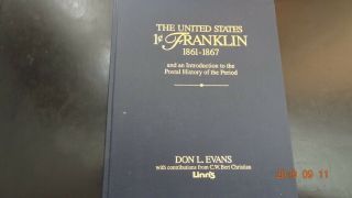 (rf) The United States 1c Franklin 1861 - 1867 & Postal History 1997 Hardcover