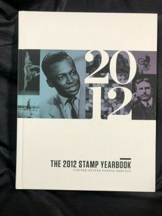 Usps 2012 Commemorative Stamp Yearbook With Stamps,  Hinge - Less Mounts,  Gorgeous