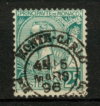 (yyan 171) Monaco 1891 Mich 16 Scott 20 Prince Albert