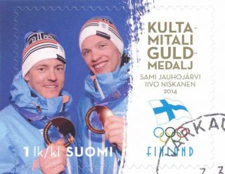Finland 2014 - Xxii Olympic Winter Games In Sochi - Team Sprint Gold Metal