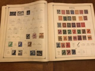 1939 Scott International Junior Postage Stamp Album with WWII German,  Others 2