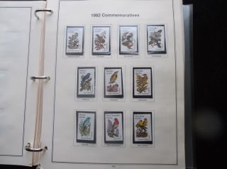 Buffalo Stamps: Scott 1953 - 2002 State Birds Singles,  NH/OG,  FV = $10.  00 3