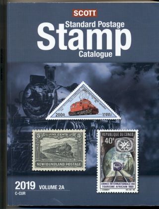 Scott Standard Postage Stamp Catalogs 2019,  Volumes 2a & 2b Countries C To F