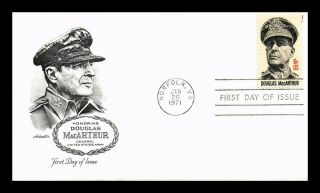 Us Cover General Douglas Macarthur Army Fdc Artmaster Cachet