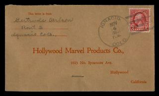 Dr Who 1931 Ignacio Colorado To Hollywood Ca Advertising Marvel Products E55839