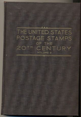United States Postage Stamps Of The 20th Century,  1922 - 35,  Volume 3