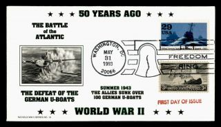 Dr Who 1993 Wwii Battle Of The Atlantic Deafeat Of Germany U - Boats C123982