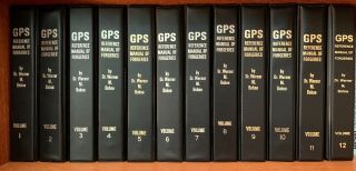 GPS Reference Manual of Forgeries (Volumes 1 - 12).  Dr Werner M Bohne.  Pristine. 2
