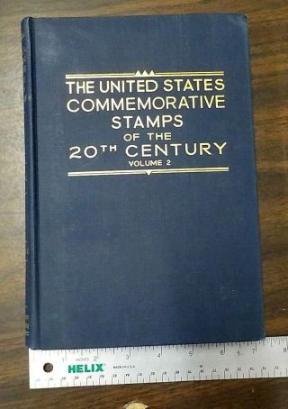 United States Commemorative Stamps Of The Twentieth Century Vol 2 (max Johl) (a13)