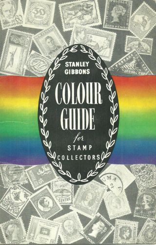 Stanley Gibbons Colour Guide Fold Out Booklet With Black Card