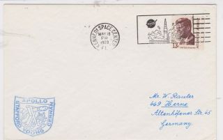 United States - 1969 Apollo 10 2nd Manned Flight Mission To Orbit The Moon Cover
