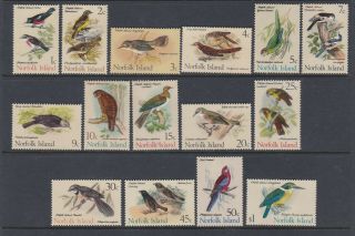 Norfolk Island 1970 Birds Set Fmlh