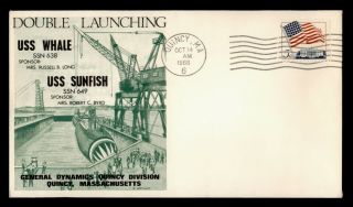 Dr Who 1966 Uss Whale And Sunfish Navy Submarines Double Launch C123868