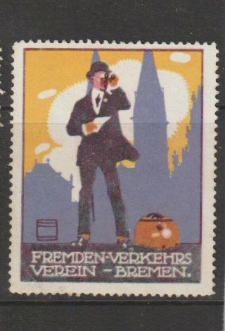 German Poster Stamp Artist B Steiner Cat.  No.  St13