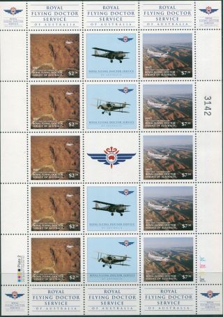 Australia Cinderella Royal Flying Doctor Service 1997 Sheet Mng As Issued