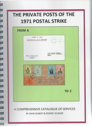 1971 Postal Strike.  Cat.  Of All Known Services (751) C.  1500 Illustrations Cd