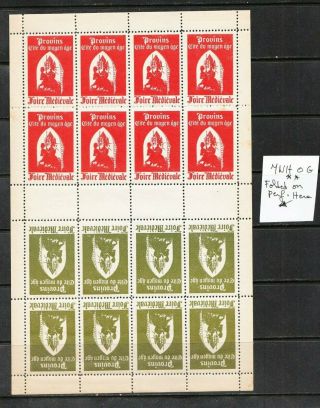 Poster Stamps Cinderella Labels Vignettes etc - Appx 170 Pieces 5