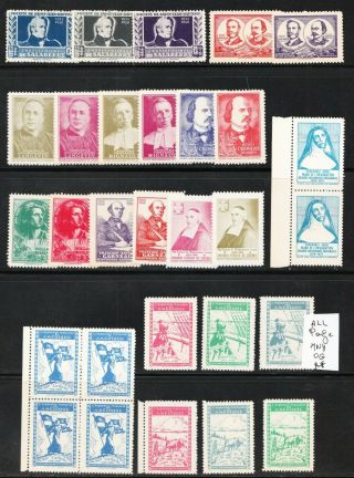 Poster Stamps Cinderella Labels Vignettes etc - Appx 170 Pieces 7