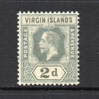 British Virgin Islands - 1913 - 19,  2d Grey (sg71)