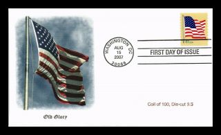 Us First Day Cover Old Glory American Flag Fleetwood Cachet
