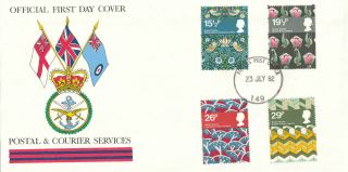 Postal & Courier Services Official Fdc - British Textiles - Forces Post Office 149
