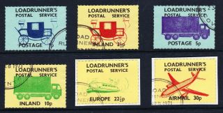 Post Strike 1971 Loadrunners Coventry Decimal Part Set Used/on Piece - Cinderella