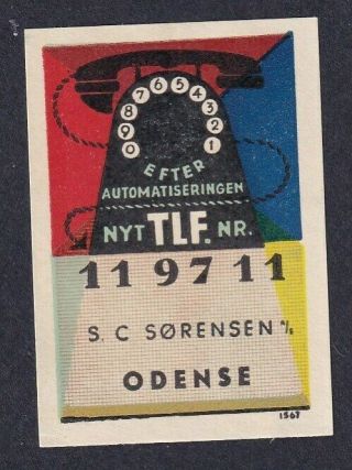 Denmark Poster Stamp Knud Jensen Sc SØrensen Odense