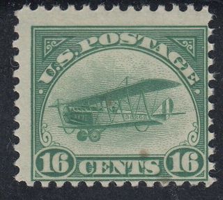 Tdstamps: Us Airmail Stamps Scott C2 16c Nh Og Stain Spot Thin Cv$130.  00