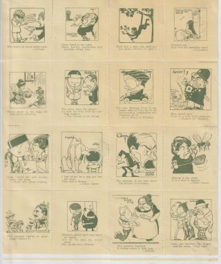 Us Poster Stamps Humour Shakespeare Rrr Sheet/set 16 Mostly Never Hinged