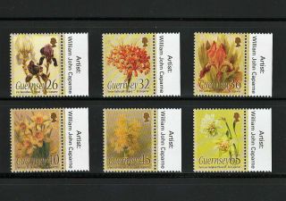 Guernsey - - Paintings By Caparne - - Mnh Complete Set From 2005 - - Cv $8.  00