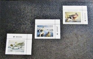 Nystamps Us Alaska Duck Stamp 15 - 17 Og Nh $31