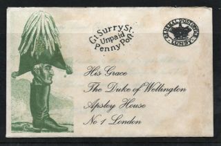 Gerald King Lundy Isle Signed Letter To The Duke Of Wellington Lot 47x