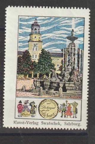 German Poster Stamp Artist V Sedl