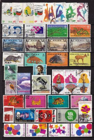 Hong Kong China Commemorative Stamps " Stock " 6 Full Sets & More