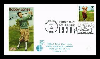 Us Cover Bobby Jones Wins Grand Slam Golf Celebrate Century Fdc Andrews Cachet