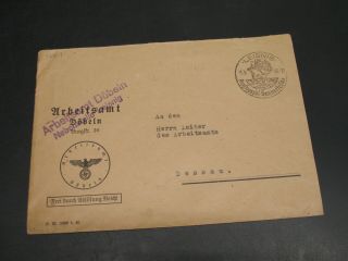 Germany 1940 Leising Special Cancel Cover 16024