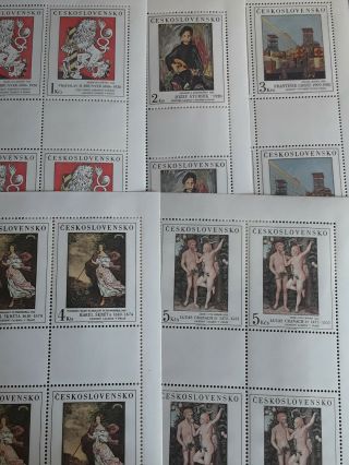 Stamps Czechoslovakia 1986 Pl 