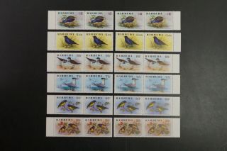 Barbuda 238 - 43 1976 Birds Set Vf Mnh X 2 Sets 2017 Cv$46.  80 (v158)