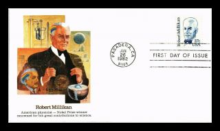 Dr Jim Stamps Us Robert Millikan First Day Cover Fleetwood