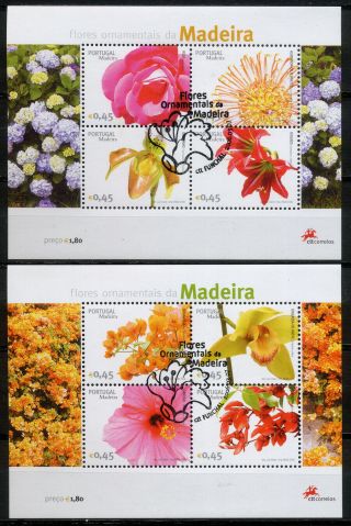 Madeira 2006 - Blocs Flowers Mnh