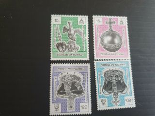 Tristan Da Cunha 1993 Sg 542 - 543 40th Anniv Of Coronation Mnh