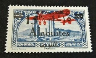 Nystamps French Alaouites Stamp C21 Og H $50