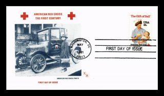 Dr Jim Stamps Us Red Cross Centennial Nurse First Day Cover Washington Dc