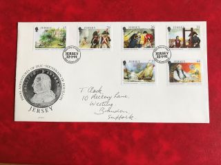 Jersey 1991 Fdc Sg 539 - 44 Philippe D 