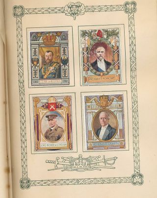 Lord Roberts Memorial Poster Military Stamps in Old Album Complete (Appx 145) AD02 4